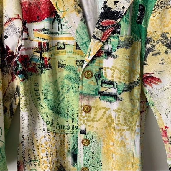 Vintage Sharon Young Blazer Size 4 - Picture 3 of 14